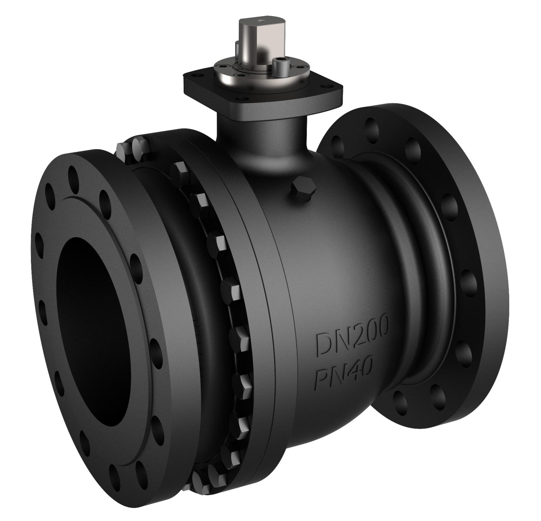 Ball Valve DN250 PN40 DIN FLANGED 1.6220 ZGS09 SSSG
